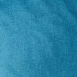 Tissu coton enduit cretonne Oeko-tex Uni - Bleu lagon