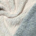 Tissu lainage véritable Teddy Sweat 20% Laine - Rose clair