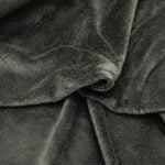Tissu éponge Bambou oeko-tex  - Gris Anthracite