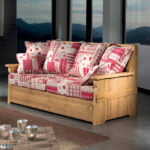 jacquard montagne tissu noel