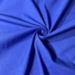 Tissu voile de coton - Bleu roi
