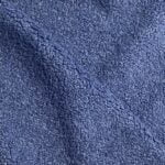 Tissu lainage bouclette Oreo - Bleu