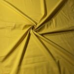 Tissu voile de coton - Jaune Moutarde