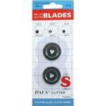 Lames de Rechange pour Cutter Rotatif 28 mm - Argent