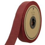 Sangle coton 30 mm - Bordeaux