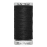 Fil Guttermann 100m extra fort - Noir