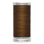 Fil Guttermann 100m extra fort - Marron clair