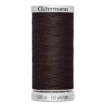 Fil Guttermann 100m extra fort - Marron Chocolat