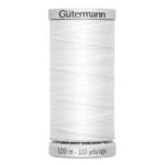 Fil Guttermann 100m extra fort - Blanc