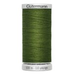 Fil Guttermann 100m extra fort - Vert militaire