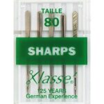 Aiguilles machines sharps 80/12