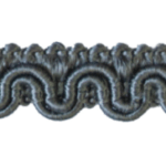 Lézarde satiné 11mm - Gris anthracite