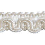 Lézarde satiné 11mm - Crème