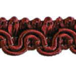 Lézarde satiné 11mm - Rouge