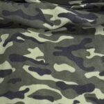 Tissu polaire imprimé - Camouflage