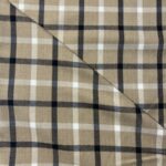Tissu écossais Tartan - Beige