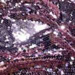 Tissu Sequin - Rose