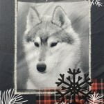 Coupon de tissu - Loup N°2