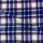 Tissu polaire imprimé - Carreaux, bleu, rose, rouge, blanc