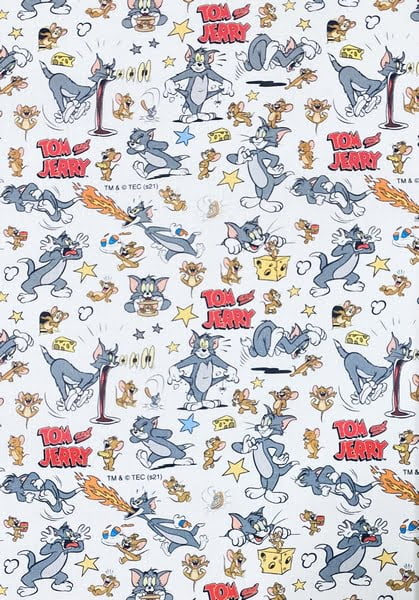 Tom et Jerry Panneau 100% coton imprimé tissu