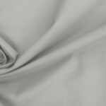 Tissu cretonne coton uni - Gris clair