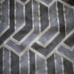 Tissu jacquard velours "Jessy" - Gris
