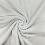 Tissu polaire uni - Blanc