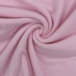 Tissu polaire uni - Rose clair