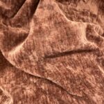 Velours grande largeur brique