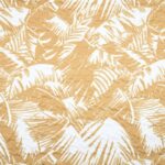 Tissu boutis matelassé réversible grande largeur 270cm - Bamako, moutarde