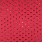 Tissu coton imprimé Toro Biou - Rouge