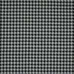 Tissu jacquard Edwwar pied de poule - Noir, blanc