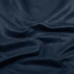 Tissu Suédine uni - Bleu navy