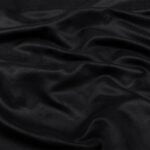 Tissu Suédine uni - Noir