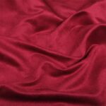 Tissu Suédine uni - Rouge