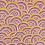 Tissu Fairy light fond vieux rose édition Thevenon Paris