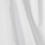 Tissu velours uni Ambra - Blanc
