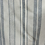 Tissu d'extérieur à rayures grande largeur 280 cm Plage - Bleu marine