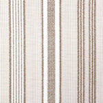 Tissu d'extérieur à rayures grande largeur 280 cm Plage - Tabac