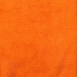 Tissu éponge Douceur coton - Orange