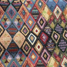 Tissu jacquard Ossian - Multicolore