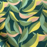Tissu toile de coton panama - Amandine, Multicolore
