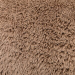 Tissu fausse fourrure - Marron glacé