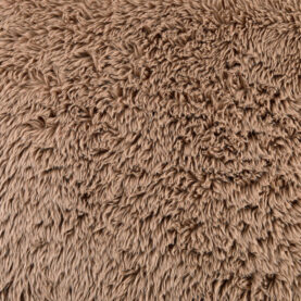 Tissu fausse fourrure - Marron glacé