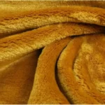 Tissu Doudou uni - Camel