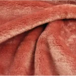 Tissu Doudou uni - Marsala