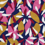 Tissu viscose imprimé - Floraison, Multicolore
