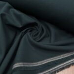 Tissu lainage twist viscose - Vert sapin