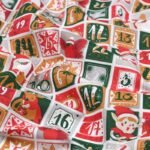 Tissu coton imprimé Diecembre Noël - Multicolore