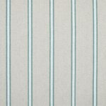 Toile coton Albi rayures - Vert, blanc
